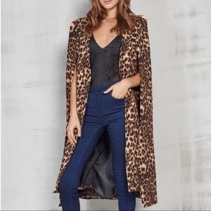 Animal Print Cape